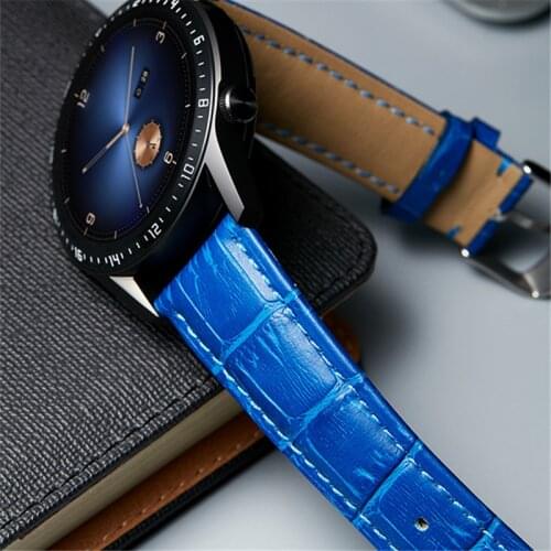 BINLUN Watchbands Genuine Leather Watch strap 12mm 14mm 16mm 18mm 20mm 22mm 23mm Watch accessories Women Men Belt band