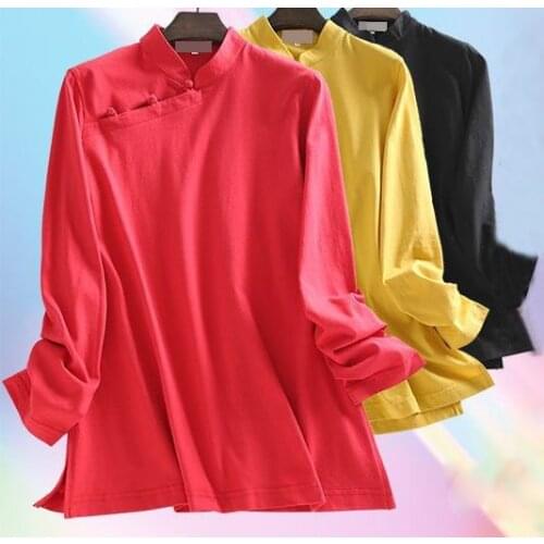 Unisex top quality pure cotton Spring&Autumn kung fu martial arts shirts lay wing chun wushu uniforms tai chi taiji tang suits