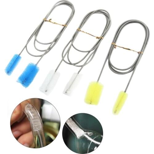 U Tube Brush Double-Head Cleaning Scrubber Water Pipe Cleaner Tool for Aquariums Aquatic- Pet Supplies Cleaning Tools