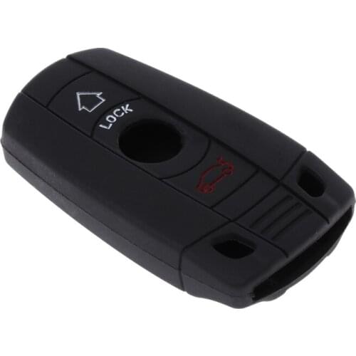 Silicone Car Remote Key Shell Fob Cover Case for bmw X1 X5 3 5 Series E90 E91 E92 E60