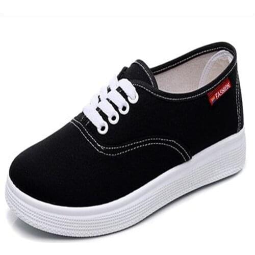 2020 womens shoes spring new canvas shoes old classic fashion shoes breathable comfortable flat wear-resistant lightweight wild