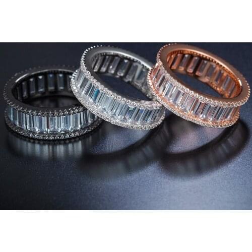 3COLOR Beautiful Cute Simple Jewelry blue Fire Opal cz Champagne Crystal from Austrian Ring For Women Christmas gifts