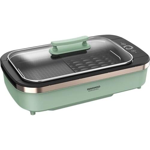 600 Electric oven home indoor smokeless barbecue electric baking pan Korean barbecue pot iron plate barbecue meat machine