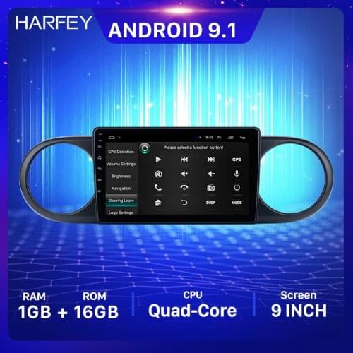 Harfey Car Multimedia player Andriod 9.1 HD Touchsreen 9 inch for 2007 2008 2009-2019 Toyota Rumion/Avalon GPS Navigation