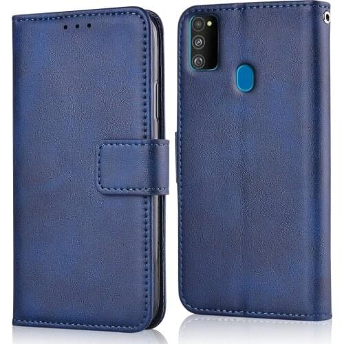 For On Galaxy M30s Case For Samsung Galaxy M30s Coque Kickstand Wallet Leather Case For Samsung M30s M 30s Case With Strap
