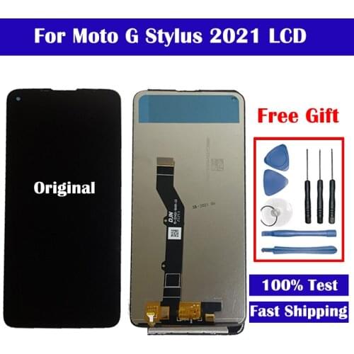 For Motorola Moto G Stylus 2021 XT2115 LCD Display Touch screen Panel Digiziter Assembly For Moto G Stylus XT2043 XT2043-4 LCD