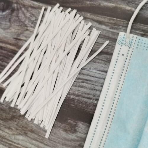 Mask Nose Bridge Dedicated DIY Strip Flat Free Wire Making Accessorie Craft Handmade Mask Plastic Nose Wire Bar