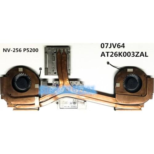 New Original Laptop/Notebook CPU/GPU cooling Radiator heatsink&Fan for Dell Precision 7730 M7730 NV-256 P5200 07JV64 AT26K003ZAL