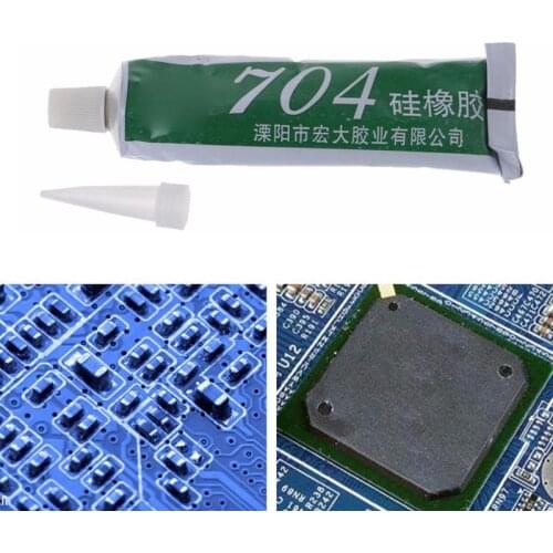 Transparent High Quality Milky White Net Content 45g Silicone Rubber Glue Used For Bonding Different Metal Non-metal Plastic