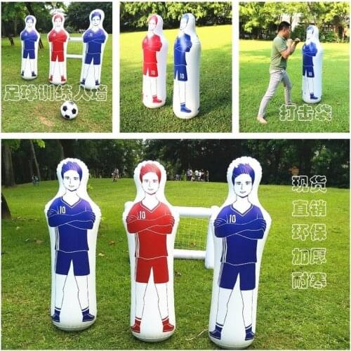 PVC inflatable football training inflatable human wall thickened inflatable campus inflatable wall
