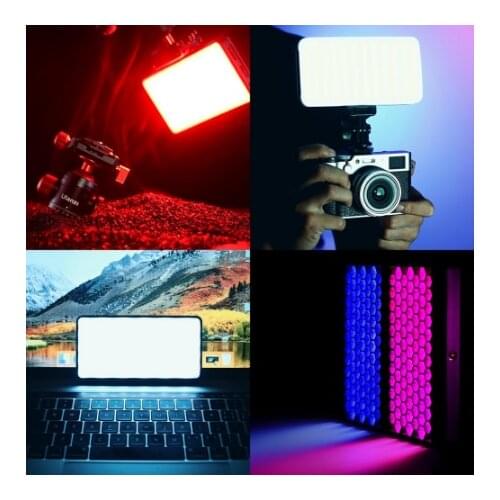 Ulanzi VIJIM VL196 RGB LED Video Light 12W PD Fast Charging DSLR Smartphone Fill Light Dimmable RGB Effect Vlog Light On Camera
