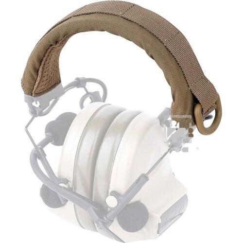 Tactical Headphone Stand MOLLE Protection Cover Tactical Headband Earmuff Headset Stand Protection Case For