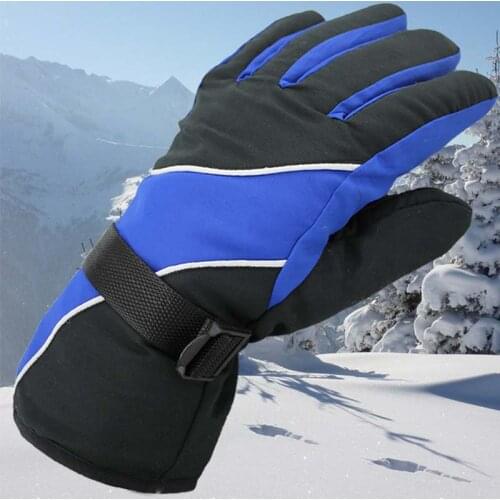 Waterproof and windproof ski gloves Touch screen outdoor warm gloves