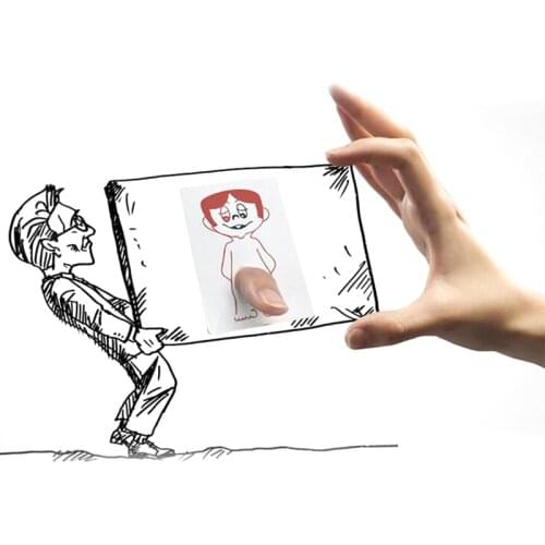 Funny Gadgets Three Cards Miracle Card Set - Card Magic Tricks Bruce Fun World Three Cards Miracle Set Magic Props