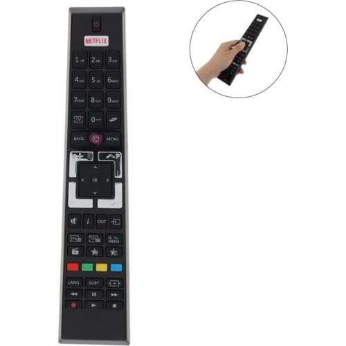 433MHZ IR RCA4995 Replacement TV Remote Control with Long Remote Control Distance Suitable for TE43404G37Z2P / TE32287B35T