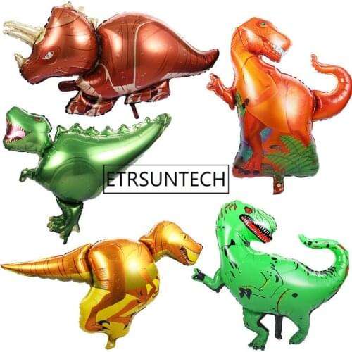 100pcs Big Dinosaur Balloon Baby Shower Birthday Party Decorations Kids Children Gift Globos