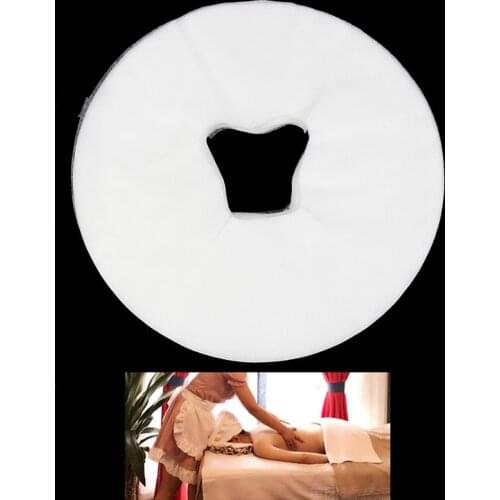 100Pcs Disposable Massage Headrest Pads Face Pillow Cover Cushion Cover Massage Face Cradle Table Head Rest Covers