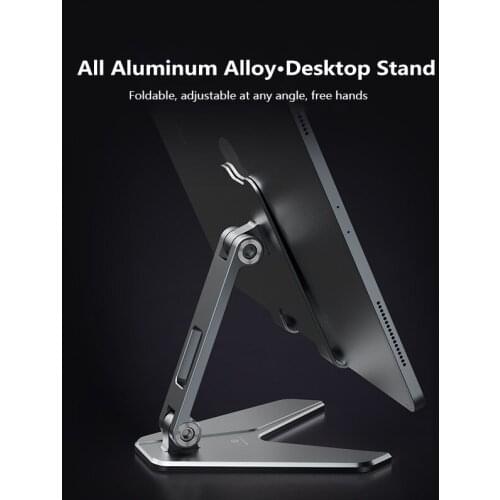 Aluminum Alloy Mobile Phone Desk Cell Phone Holder Stand Portable Mobile Holder For IPhone 11 Holder Stand Support Tablet Stand