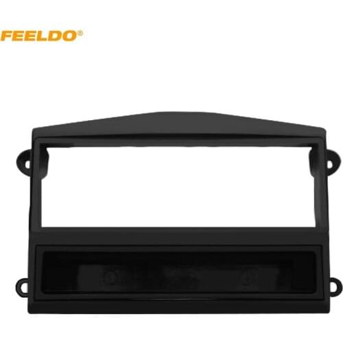 FEELDO Car Stereo Radio Fascia Plate Panel Frame For PROTON Savvy 2006-2010 1DIN Dashboard Installation Mount Kit #AM5232