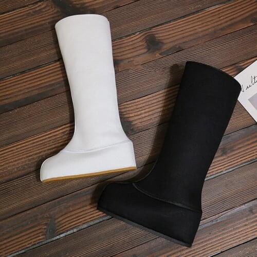 High heel boots swordsman cosplay shoes sun wukong boots soldier cosplay accessories knight shoes halloween cloth boots