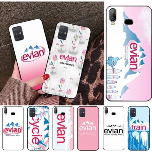HOTCASHOP France Brand Evian Water Phone Case For Samsung Galaxy A21S A01 A11 A31 A81 A10 A20E A30 A40 A50 A70 A80 A71 A51