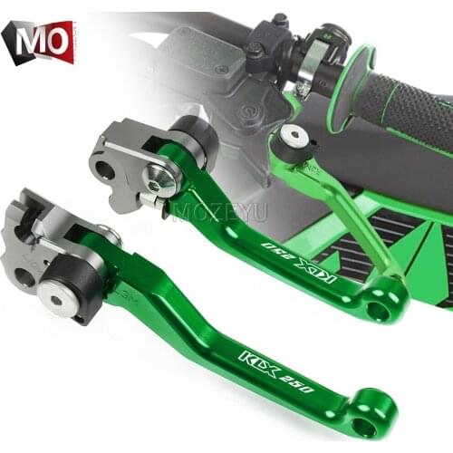 For KAWASAKI KLX250D TRACKER 1993-1997 KLX 250D 250 D 1998-2007 CNC Pivot Brake Clutch Levers Motorcycle Dirt Bike Motocross