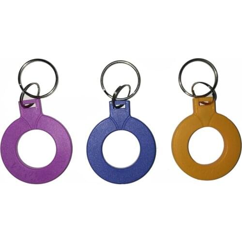 Access control ID cards 125khz em4100 read only ring fobs keychain rfid key tag 20pcs
