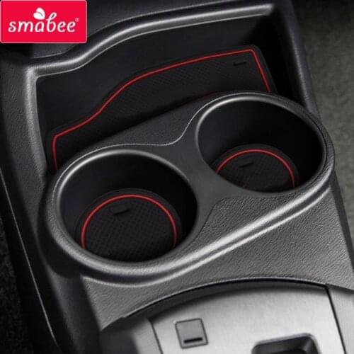 Gate slot mats For Toyota PRIUS C aqua 2012-2016 15PCS HYBRID Car Anti Slip Mat, Non-slip Interior Door Pad/Cup