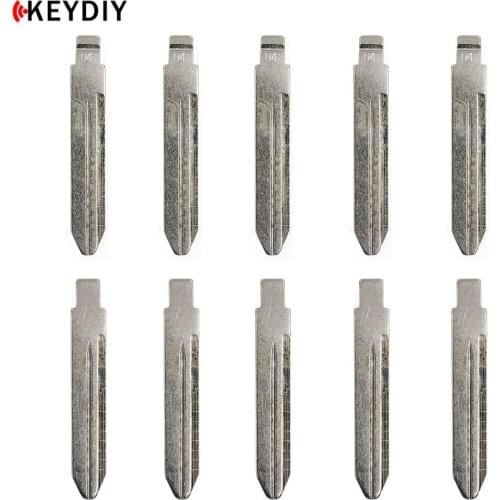 10pcs Metal Engraved Line CY24 L-iShi Scale Shearing Teeth Blank Car Key Blade 04# for C-hrysler/300C/Cherokee/D-odge