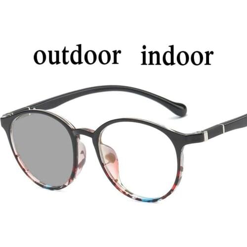 MINCL/Progressive Multifocal glasses Transition Sunglasses Photochromic Reading Glasses Men Points for Reader Near Far sight NX
