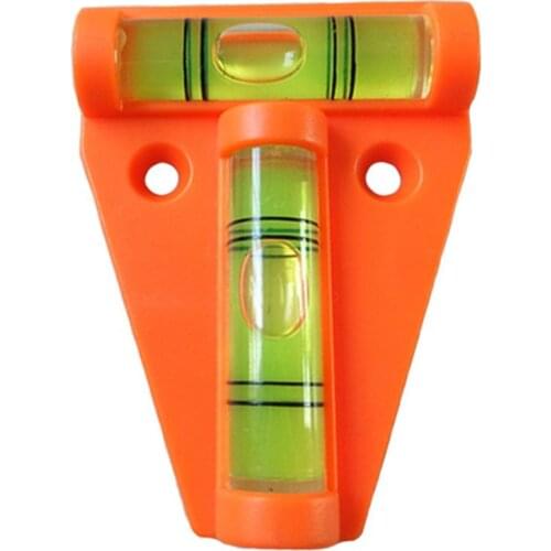 Mini Spirit T Level plastic measuring Vertical and horizontal adjuster Trailer Motorhome Boat Accessories