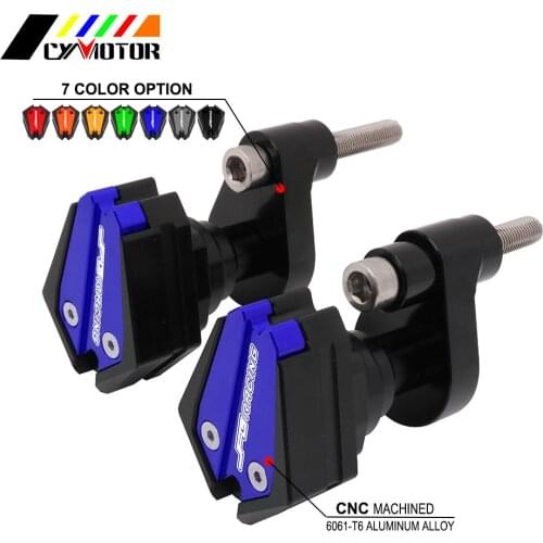 Motorcycle CNC Frame Slider Falling Anti Crash Pad Protector Protection Guard For YAMAHA YZF R6 YZF-R6 2008-2017 2016 2017
