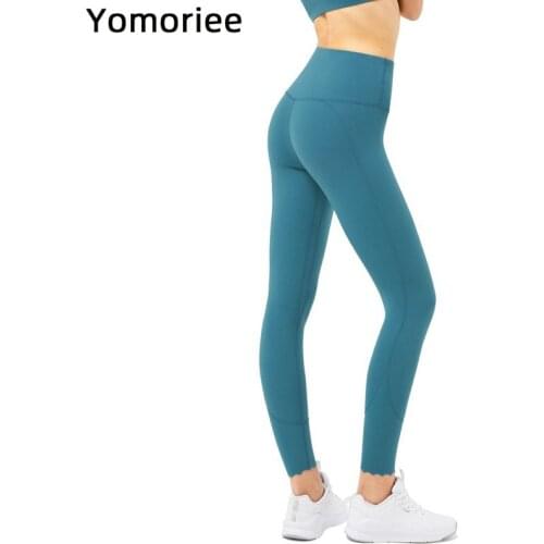 Athletic Yoga Pants For Women Gym Sport Workout Running Training Fitness Trousers High Waist Butt Lifting Solid Color Leggings