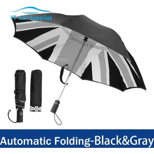 Windproof Parasol For MINI COOPER F54 F55 F56 F60 R55 R56 R60 Automatic Folding Umbrella Double Layer Reverse Car Accessories