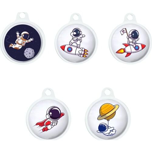 Bluetooth-compatible Tracker Protective Case for Apple Airtags Anti-fall Cover For Airtag Locator Tracker Anti-lost Device