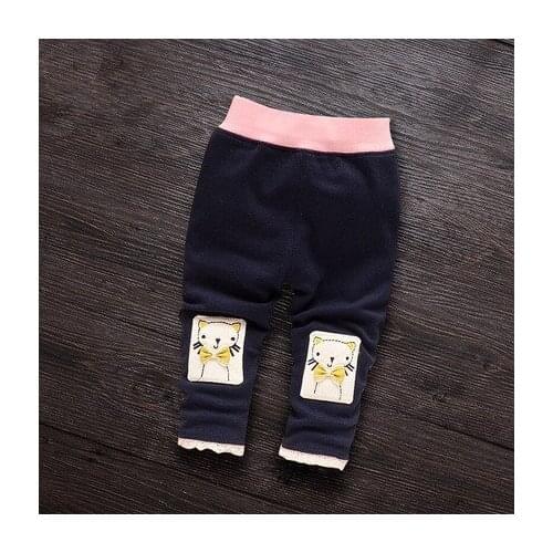 1piece /lot) 100% cotton 2020 cartoon flower baby girl pant