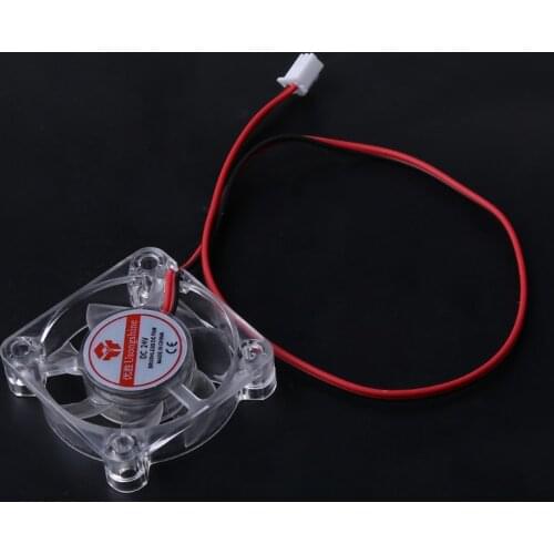 2510 3010 4010 Cooling Fan LED Fan 12V 24V Silent Luminous Hydraulic Bearing Fan Quiet Cooler heatsink 3D Printer Parts