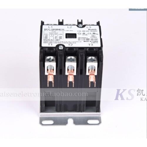 480V 40A HCC-3XH04CG Hartland Controls UL American three-phase AC contactor