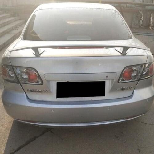 CEYUSOT For Universal GT Spoiler Accessories Old New Mazda 6 ABS Material CAR Trunk Rear Lip Tail FIN Body Kit Refit Mazda6 03
