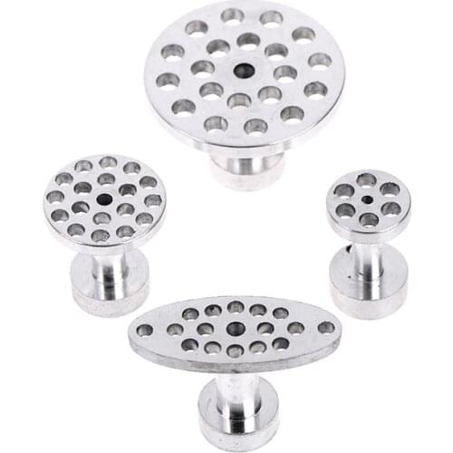 New 4Pcs High Quality Aluminum PDR Glue Puller Tabs Car Body Dent Repair Hail Removal Tool