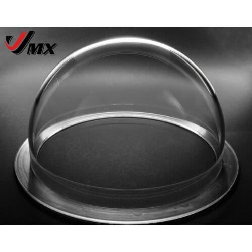 JMX 6.2 INCH Acrylic Indoor / Outdoor CCTV Extended Replacement Clear Camera Dome Housing