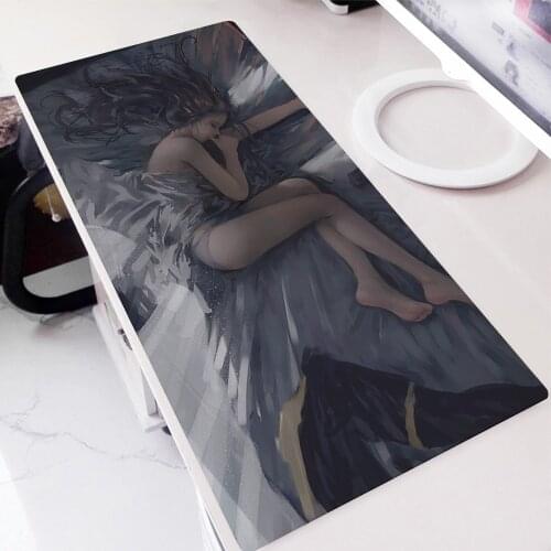 Ghostblade Princess Anime Mouse Pad Mouse Computer Gamer Desk Kawaii Accessories Pad on the Table Mousepad Speed Deskpad Deskmat