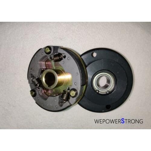 Single Groove Pulley Clutch Fits 168F 170F GX200 Type Engine W/ 20mm Dia. Key Straight Shaft for Thresher and Multi-Purpose