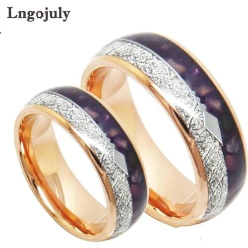 Brand New Couple Ring Tungsten Carbide Ring Wedding Ring Jewelry Engagement Wedding 6MM 8MM Tungsten Ring For Men Women Gifts