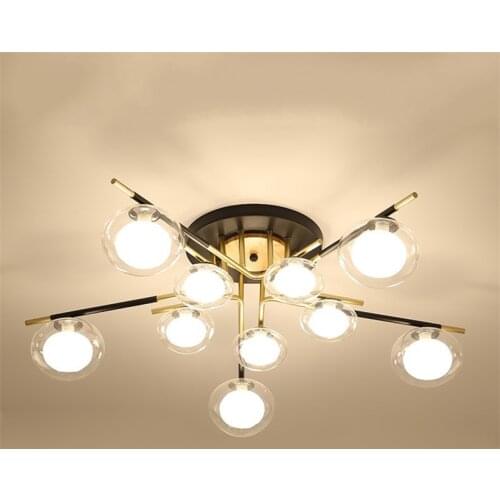 New Classical Simple Ceiling Lights Nordic Living Room Luxury Lighting Home Decor Ceiling Hanging Lamps Bedroom Light Fixtures