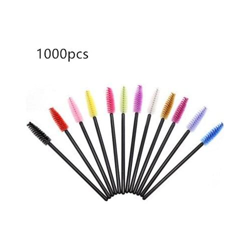 Eyelash Extension Disposable Eyebrow brush Mascara Wand Applicator Spoolers Eye Lashes Cosmetic Brushes Set makeup lashes tools