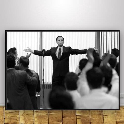 The Wolf of Wall Street Silk Fabric Poster And Print Wall Art Picture Painting Home Decor