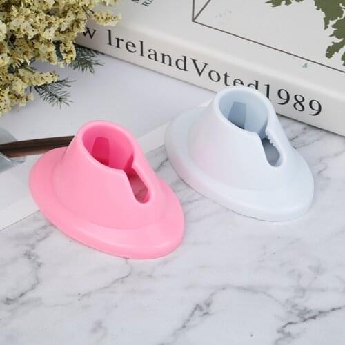 Professional Spill Proof Wearable Nail Gel Polish Holder Stand Finger Manicure Acrylic Nail Art Display Tools