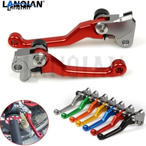 Dirt Bike Pivot Brake Clutch Levers Foldable For Suzuki RM85 RM 85 2005-2015 DR-400S DR-400SM DR400S DR400SM DR 400 SM 2000-2015