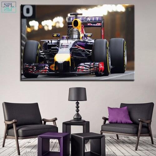 SPLSPL Modern Canvas Paintings 1 Piece F1 Bike Racing Pictures For Living Room Home Decor Wall Art Prints Car Posters No Frame